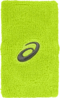 ASICS TERRY DOUBLE WIDE WRISTBAND, Energy Green
