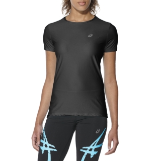 SHORT-SLEEVED TOP, B Grade Performance Black