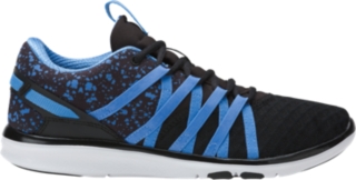 GEL-FIT YUI, Black/Regatta Blue/Silver
