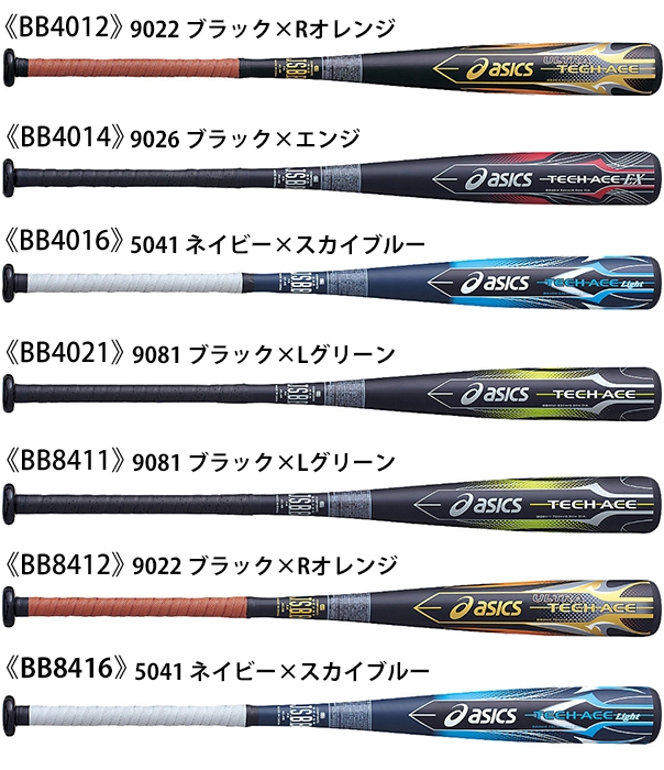 アシックス テックエース重さ710g - バット