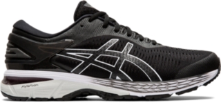 GEL-KAYANO 25 | BLACK/GLACIER GREY 