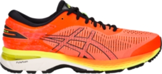 asics orange running shoes