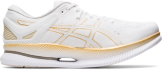 Metaride White Pure Gold メンズ ランニング シューズ Asics