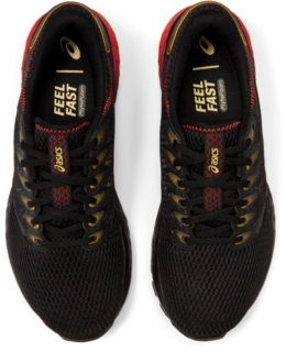 asics roadhawk ff 2 black gold
