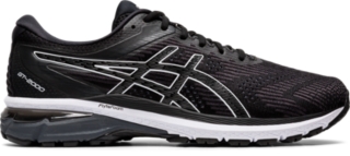 asics running shoes men black