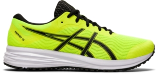 asics yellow black