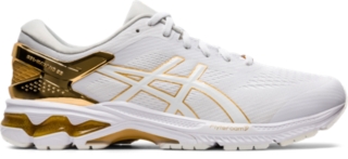all white asics running shoes