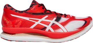 Right side view of GlideRide TOKYO, WHITE/CLASSIC RED