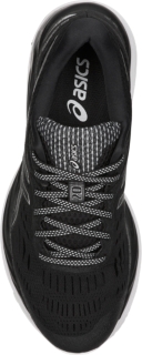 asics gel cumulus 20 black white