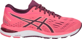 pink asics running shoes