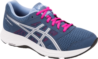 tenis asics couro