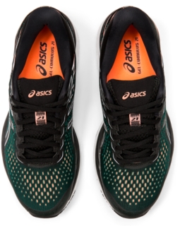 asics bright colored running shoes