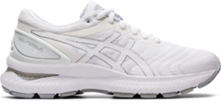 asics gel nimbus  16 kids white