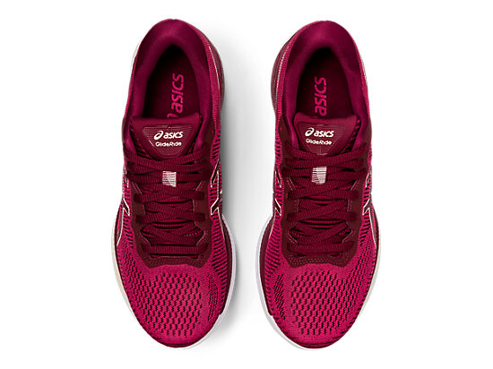 GLIDERIDE | Women | Rose Petal/Breeze | Women's Running Shoes | ASICS ...