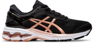 Women's GEL-KAYANO 26 | BLACK/ROSE GOLD 