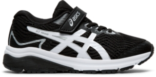 Asics shoes black and white