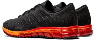asics gel quantum 180 black orange