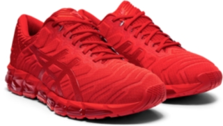asics red