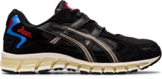 Right side view of GEL-KAYANO&trade; 5 360, BLACK/BLACK