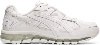 all white asics running shoes