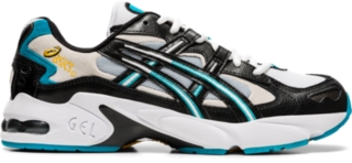 Right side view of GEL-KAYANO 5 OG, BLACK/WHITE