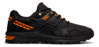 asics gel noir et orange