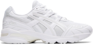 all white asics mens