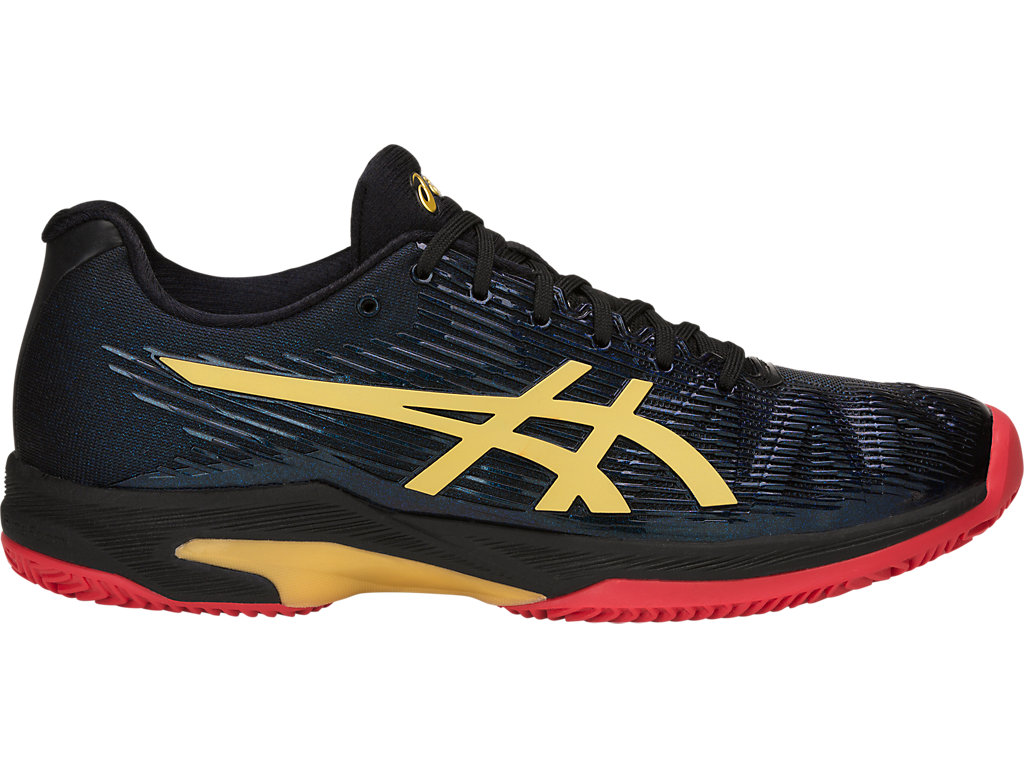 ASICS Solution Speed FF Le Clay Black / Rich Gold Hombre