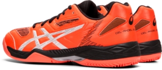 asics gel padel exclusive 3 sg mujer Naranja