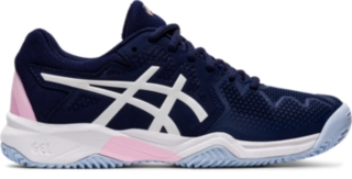 Right side view of GEL-RESOLUTION&trade; 8 CLAY GS, PEACOAT/COTTON CANDY