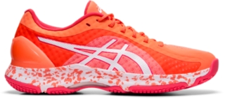 asics black and white netball shoes