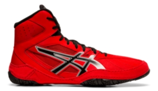 asics wrestling shoes red