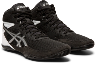 New Kids Asics Matflex Black Wrestling Shoes Size K13 Sporting Goods