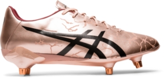 black asics rugby boots