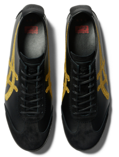 日本製 オニツカタイガー 26.5 メキシコ66 デラックス ゴールド ブラック 中古・古着通販】Onitsuka Tiger (オニツカタイガー) MEXICO 66 DELUXE