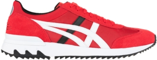 onitsuka tiger white and red