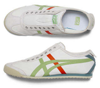 大人気★onitsuka tiger MEXICO 66 SLIP-ON★キャンバスアッパー Onitsuka tiger MEXICO 66 SLIP-ON BIRCH/MIDNIGHT new for