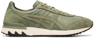 asics tiger olive