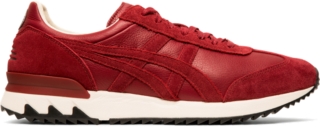 asics tiger red shoes