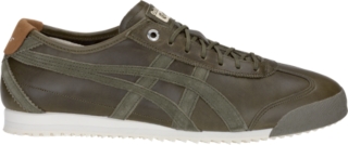 asics tiger olive