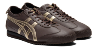 Onitsuka Tiger Mens Mexico 66 Retro Sneaker deals Sz 9 Brown Leather Suede Shoe THL202