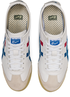 靴 Onitsuka Tiger MEXICO66 WHITE/BLUE 24.0 Onitsuka Tiger オニツカタイガー スニーカー MEXICO 66 WHITE