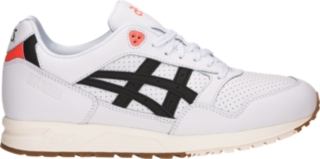 gel saga white black