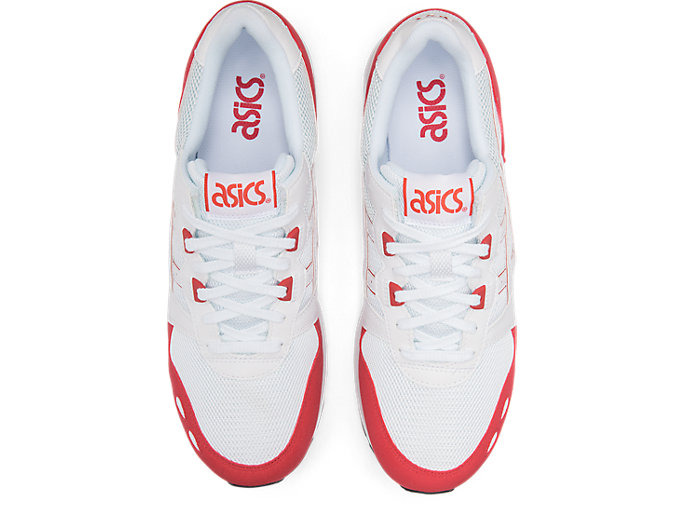 sneakers asics tiger gel-lyte 1191a092 white/rouge 104 sneakers asics tiger gel-lyte 1191a092 white/rouge 104