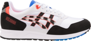 gel saga white black