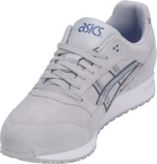 asics shoes mens silver