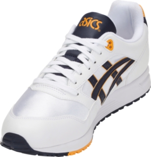 asics gel saga white midnight