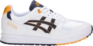 asics gel saga white white