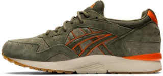 gel lyte v mantle green olive canvas