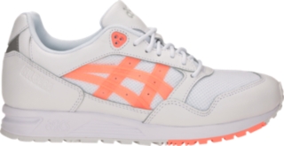 asics gel saga white coral